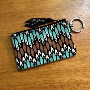 Vera Bradley Zip ID Case Wallet Sierra Stream